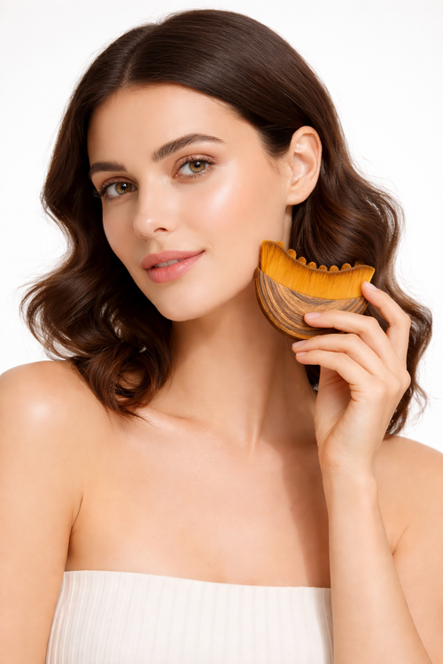 Mooniva LunaSculpt™ – Lymfdränerande borste för ansiktet